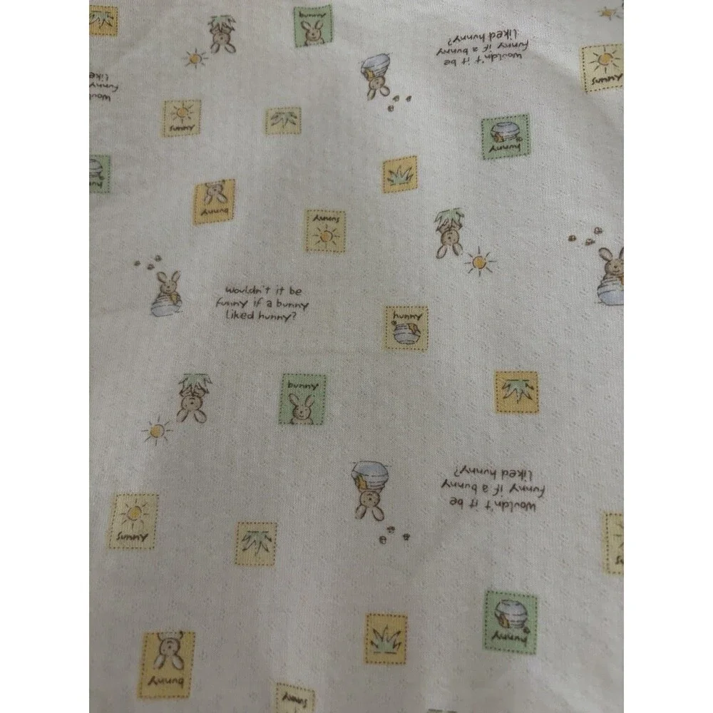 Vintage Winnie The Pooh Wearable Blanket Cotton Sleepsack 0-6 Months